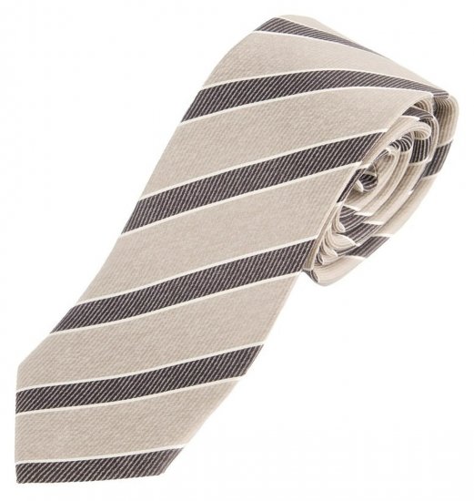 JP1880 Silk Tie Extra Long with Stripes - Вратовръзки и папийонки - 
