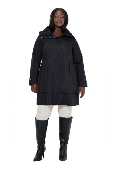 Ulla Popken SYMPATEX Triple Function Jacket Black - Якета - Дамски якета голям размер