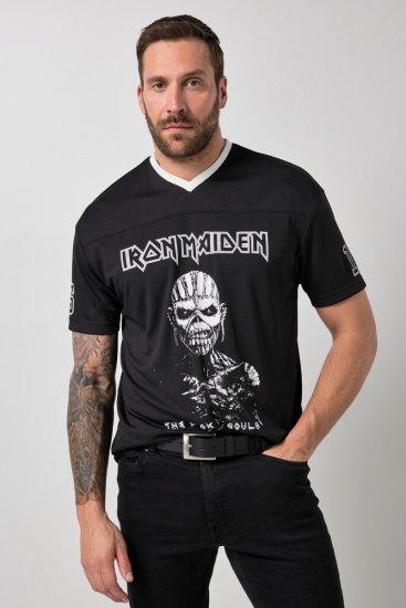 JP1880 Iron Maiden The Book of Souls T-Shirt Black - Тениски на групи - Бенд тениски в големи размери