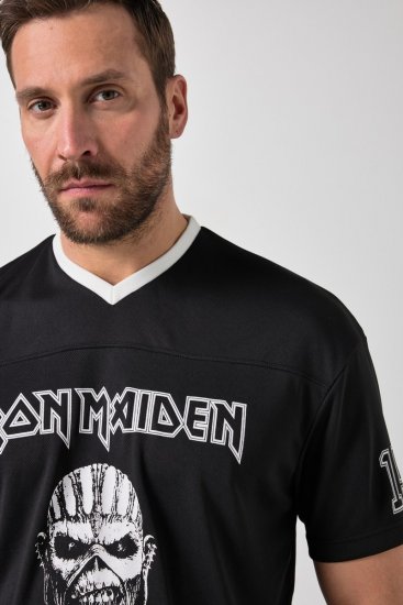 JP1880 Iron Maiden The Book of Souls T-Shirt Black - Тениски на групи - Бенд тениски в големи размери