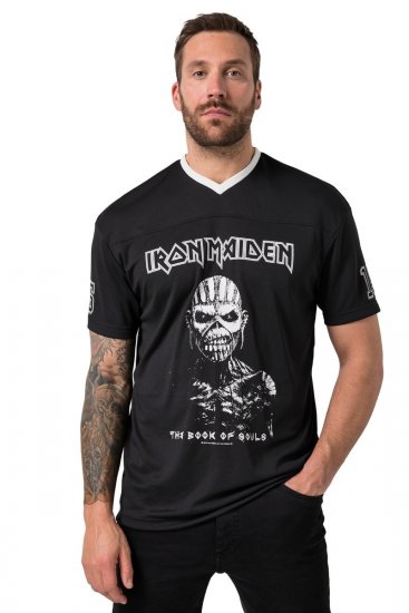 JP1880 Iron Maiden The Book of Souls T-Shirt Black - Тениски на групи - Бенд тениски в големи размери