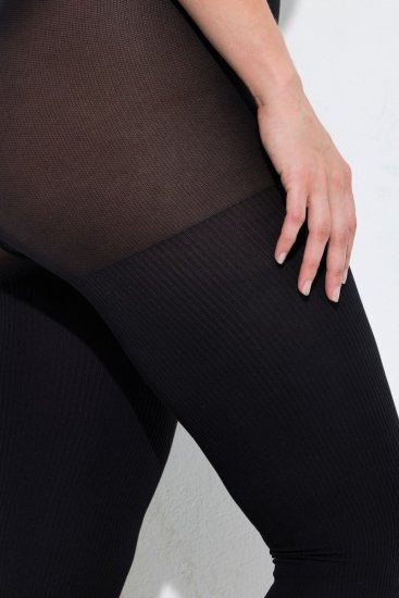 Ulla Popken 849063 Чорапогащник Черно - Чорапогащници & чорапи - 