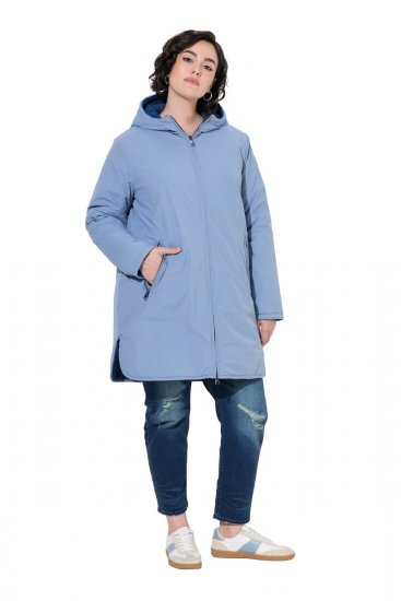 Ulla Popken 850361 Функционално яке Дънково синьо - Якета - Дамски якета голям размер