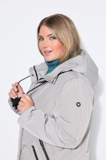 Ulla Popken 850774 Функционално палто Сиво - Палта - Дамски палта в големи размери
