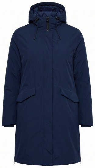 Ulla Popken 850806 Функционално палто Тъмносиньо - Палта - Дамски палта в големи размери