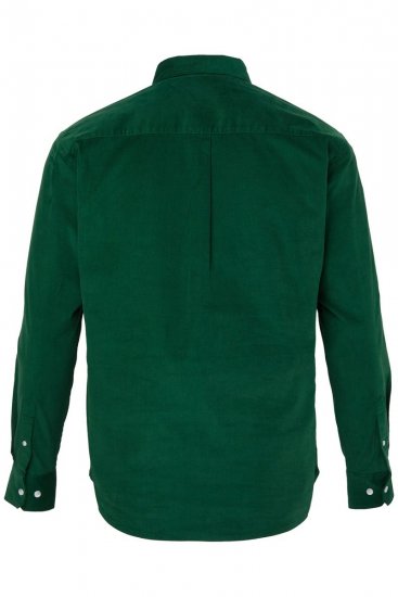 JP1880 850921 Джинсова риза от рипсено кадифе с дълъг ръкав Горско зелено TALL - TALL Ризи - TALL ризи за високи мъже