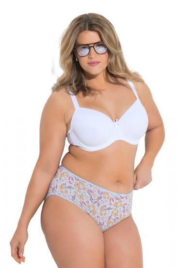 Ulla Popken 851140 Бикини на цветя 5 бр. Розово - Бикини - 