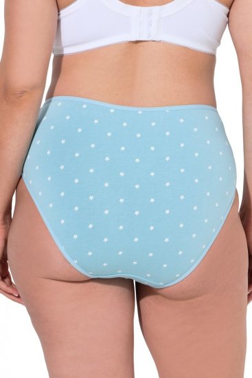 Ulla Popken 851714 Бикини с шарка 5 бр. Черно - Бикини - 