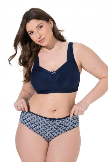 Ulla Popken 851730 Бикини с шарка 5 бр. Светлосиньо - Бикини - 
