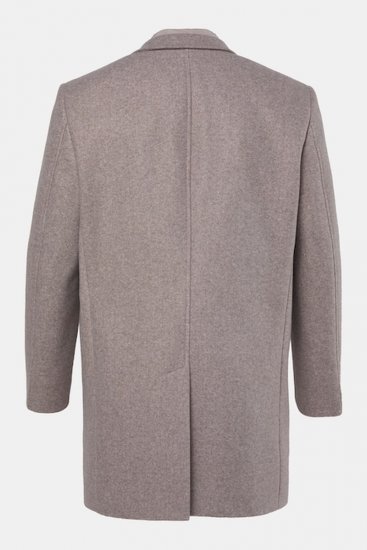 JP1880 851999 Business Вълнено палто Бежово - Якета - мъжки якета големи размери