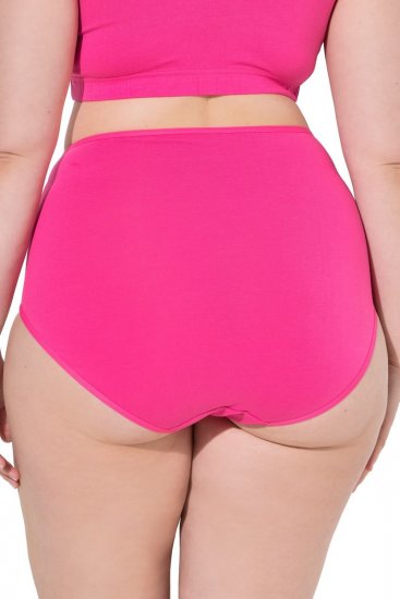 Ulla Popken 852761 Бикини на райе с висока талия 5 бр. Петрол - Бикини - 