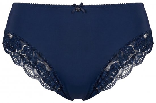 Ulla Popken 852930 Бикини с дантела Тъмносиньо - Бикини - 