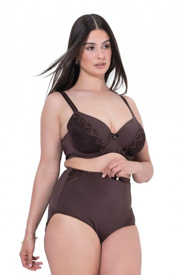 Ulla Popken 853062 Боксерки Кафяво - Бикини - 