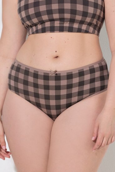 Ulla Popken 854114 Бикини на каре 5 бр. Таупе - Бикини - 