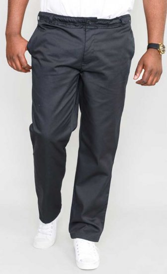 D555 Basilio Pants with elasticated waist Black - Дънки и панталони - мъжки Дънки и панталони големи размери