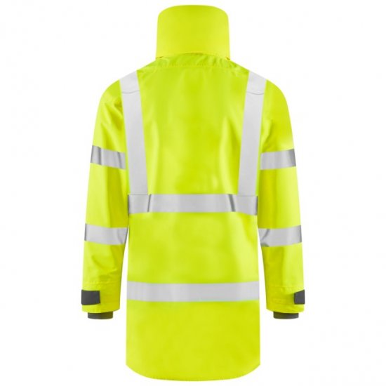 Leo Eastleigh Ecoviz 10K Performance Breathable Anorak Hi-Vis Yellow - Работно облекло - мъжки работно облекло големи размери