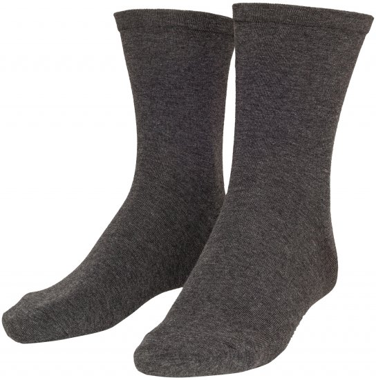 Adamo Adrian Sensitive-socks Charcoal 2-pack - Бельо & Бански шорти - Мъжко бельо големи размери