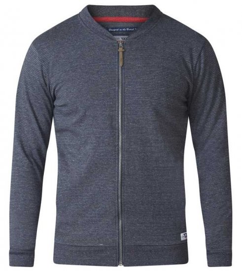 D555 Arnie Sweatshirt With Pocket Charcoal - Суичъри & cуичъри с качулка - мъжки суичъри големи размери