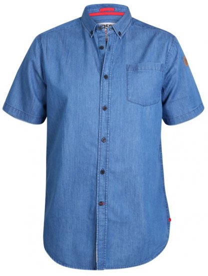 D555 Arnold Denim Shirt - Ризи - мъжки ризи големи размери