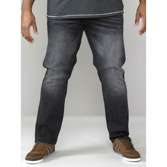 D555 Benson Tapered Fit Stretch Jeans Stonewash TALL SIZES - МЪЖКО ОБЛЕКЛО MT-6XLT - дрехи за високи мъже