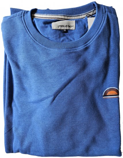 Blend 5055 Sweatshirt Delft - Суичъри & cуичъри с качулка - мъжки суичъри големи размери