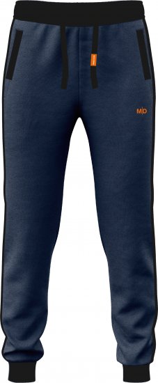 Motley Denim Bremen Sweatpants Dark Indigo/Black - Спортни панталони & Kъси панталони - мъжки спортни панталони големи размери