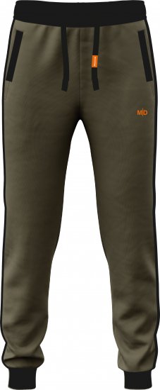 Motley Denim Bremen Sweatpants Dark Khaki/Black - Спортни панталони & Kъси панталони - мъжки спортни панталони големи размери