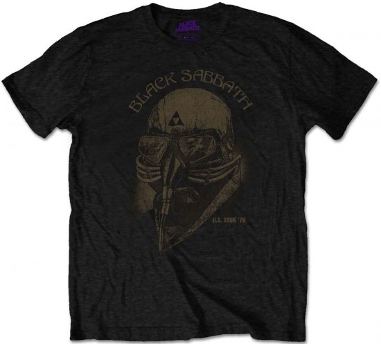 Black Sabbath US Tour -78 T-shirt - Тениски - мъжки тениски големи размери