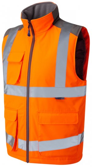 Leo Torrington Bodywarmer Orange - Работно облекло - мъжки работно облекло големи размери