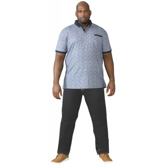 D555 Cedric Tapered Fit Stretch Jeans Indigo TALL SIZES - МЪЖКО ОБЛЕКЛО MT-6XLT - дрехи за високи мъже