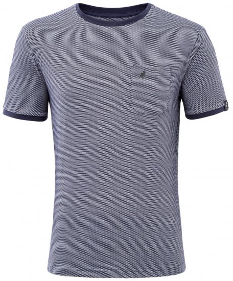 Kangol Cosmo T-shirt Navy - Тениски - мъжки тениски големи размери