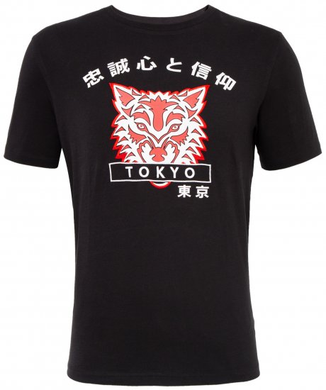 Loyalty & Faith Cracker T-shirt Black - Тениски - мъжки тениски големи размери