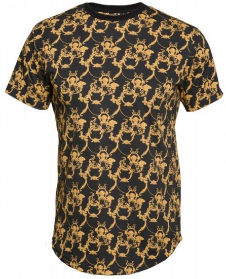 D555 Dave Couture T-shirt Black - Тениски - мъжки тениски големи размери