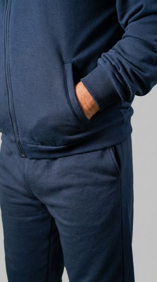 20 Nodi Ostro Stretch Fleece Cotton Tracksuit Navy - Анцузи - "мъжки анцузи големи размери "