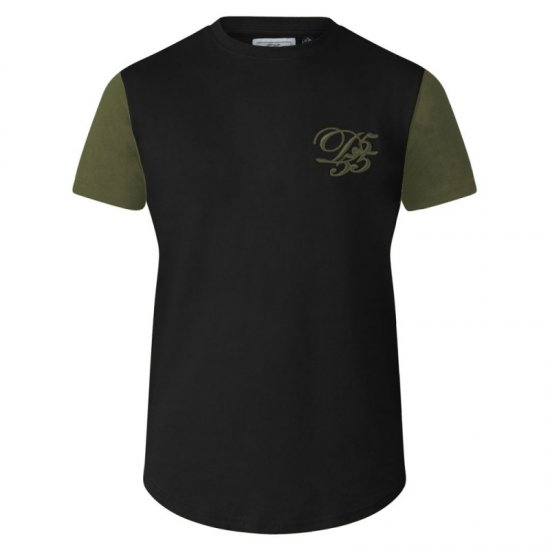 D555 Demarcus Couture T-shirt Black - Тениски - мъжки тениски големи размери