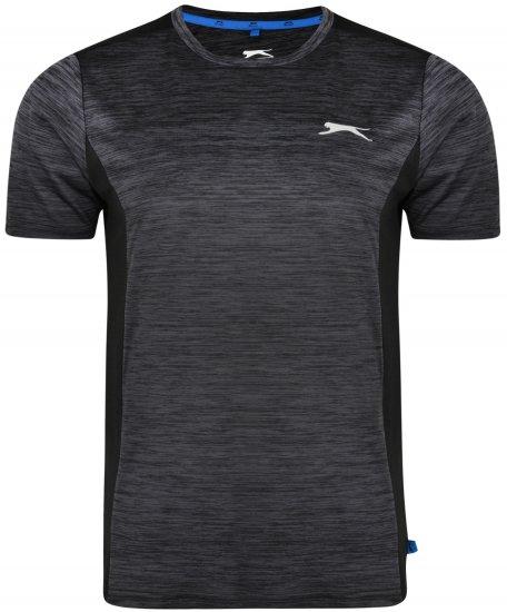 Slazenger Drew T-shirt Black - Тениски - мъжки тениски големи размери