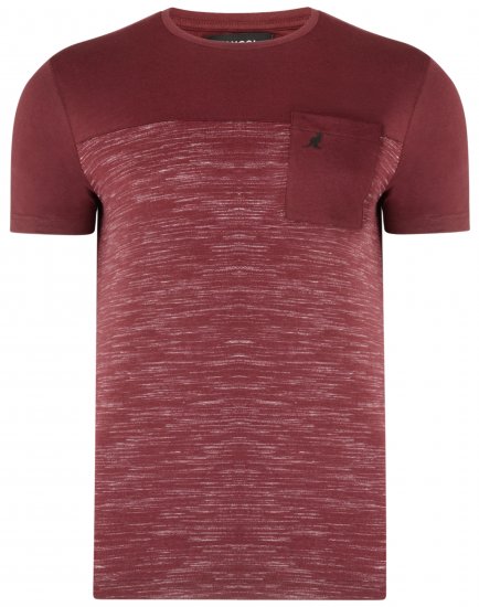 Kangol Elbrus T-shirt Red - Тениски - мъжки тениски големи размери