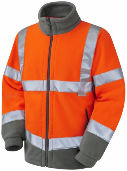 Leo Hartland Fleece Jacket Orange - Работно облекло - мъжки работно облекло големи размери