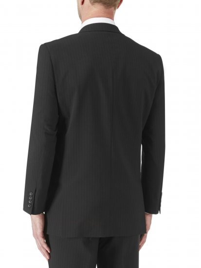 Skopes Darwin Suit jacket Black stripe - Костюми - мъжки костюми големи размери