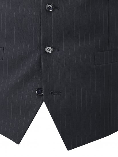 Skopes Darwin Waistcoat Black stripe - Костюми - мъжки костюми големи размери