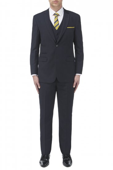 Skopes Madrid Suit jacket Navy - Костюми - мъжки костюми големи размери