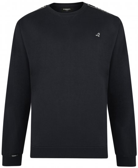 Kangol Foray Sweatshirt Black - Суичъри & cуичъри с качулка - мъжки суичъри големи размери