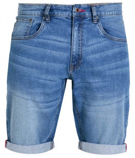 D555 Griffin Denim Shorts Stonewash - Шорти - мъжки къси панталони големи размери