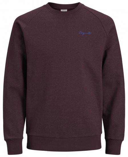 Jack & Jones Hide Sweatshirt Port Royal - Суичъри & cуичъри с качулка - мъжки суичъри големи размери