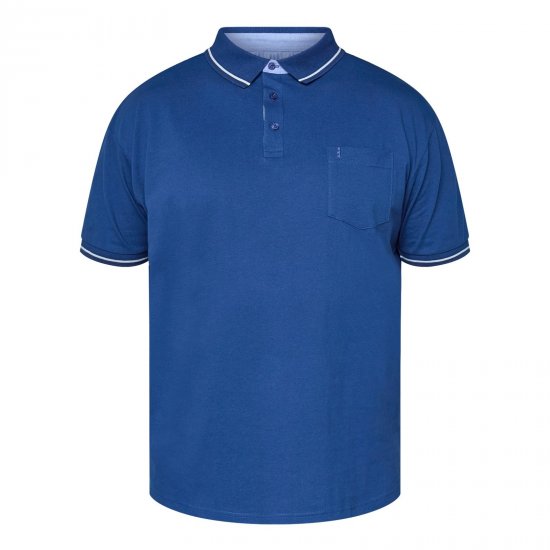 North Latitude Superflex Polo Синьо - Поло тениски - мъжки тениски с яка големи размери