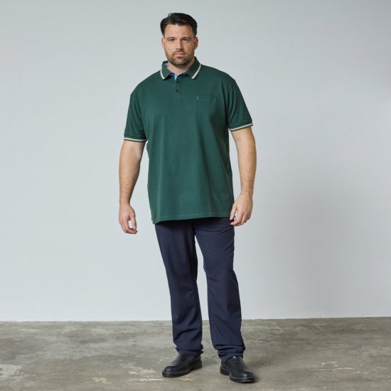 North Latitude Superflex Polo Зелено/каки - TALL Поло тениски - TALL поло тениски за високи мъже