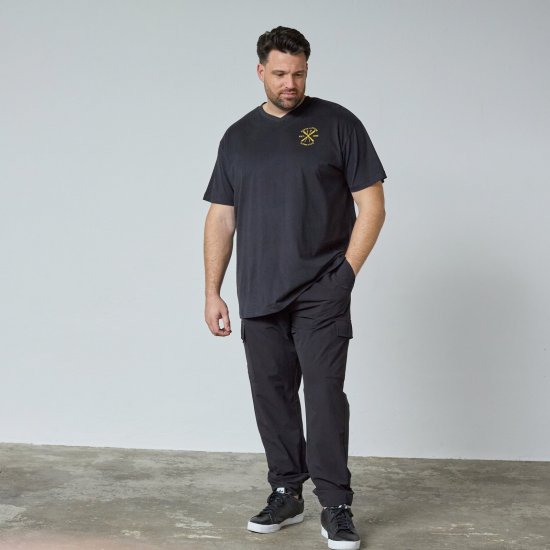 North Latitude Alpine Club T-Shirt Черно - TALL T-shirts - Тениски за високи мъже