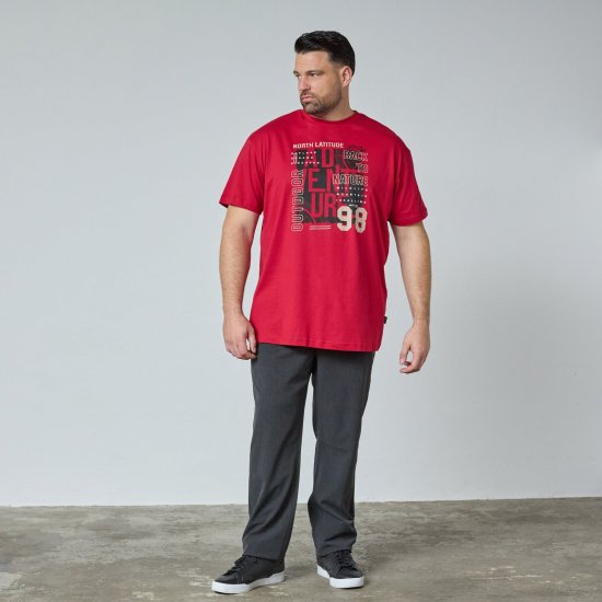 North Latitude Adventure 98 Graphic Tee Жълто/Оранжево - TALL T-shirts - Тениски за високи мъже