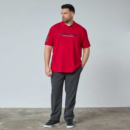 North Latitude Logo Polo Жълто/Оранжево - TALL Поло тениски - TALL поло тениски за високи мъже