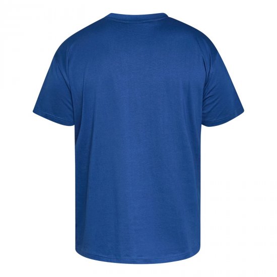 North Latitude US T-Shirt Синьо - Тениски - мъжки тениски големи размери